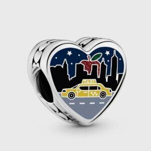 Pandora Sterling Silver Double-Sided Sleepless in New York Charm ENG792015_93